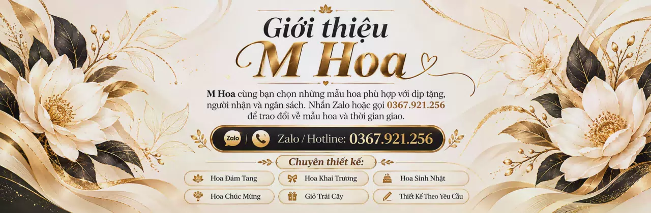 Ảnh bìa Shop hoa tươi Xã Ea Tul Đắk Lắk - Cùng bạn gửi lời cảm ơn
